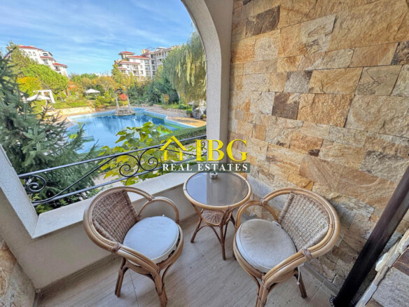 Furnished 2-Bedroom Apartment with Pool View | Esteban, Nessebar