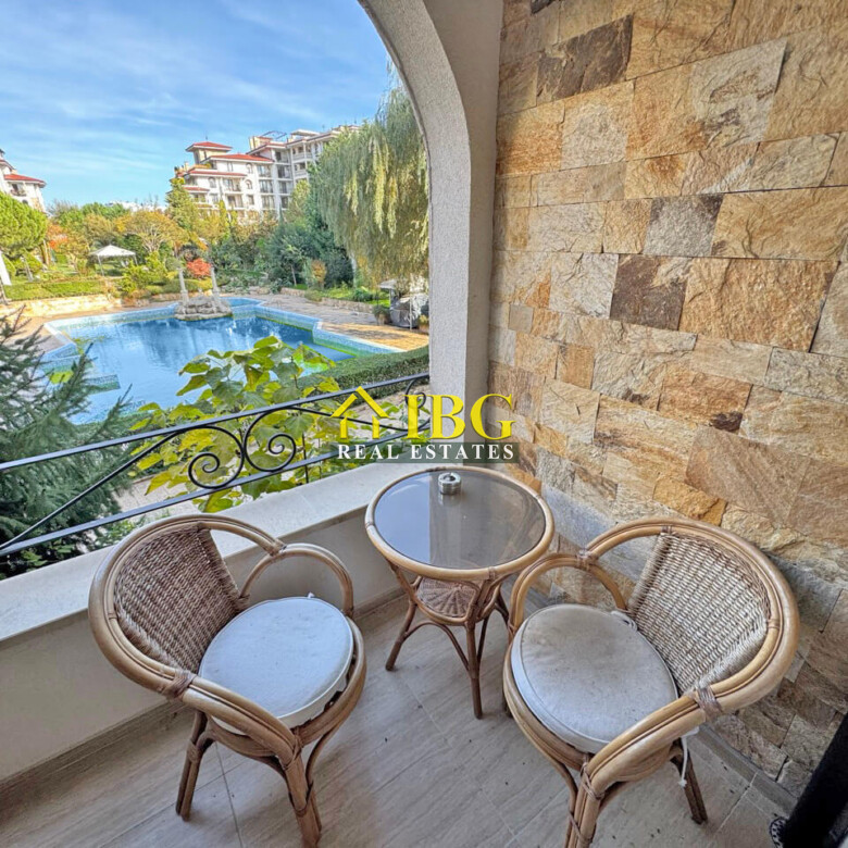 Furnished 2-Bedroom Apartment with Pool View | Esteban, Nessebar