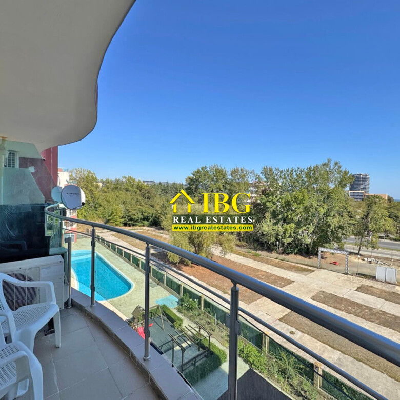 1-Bedroom Apartment with Sea View & 2 Toilets | Global Vill, Sunny Beach