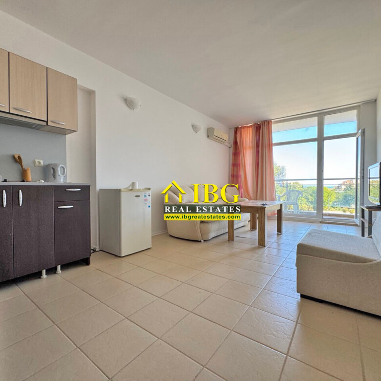 1-Bedroom Apartment with Sea View & 2 Toilets | Global Vill, Sunny Beach