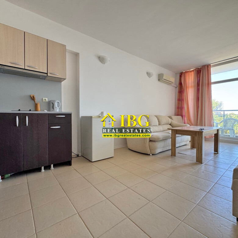 1-Bedroom Apartment with Sea View & 2 Toilets | Global Vill, Sunny Beach