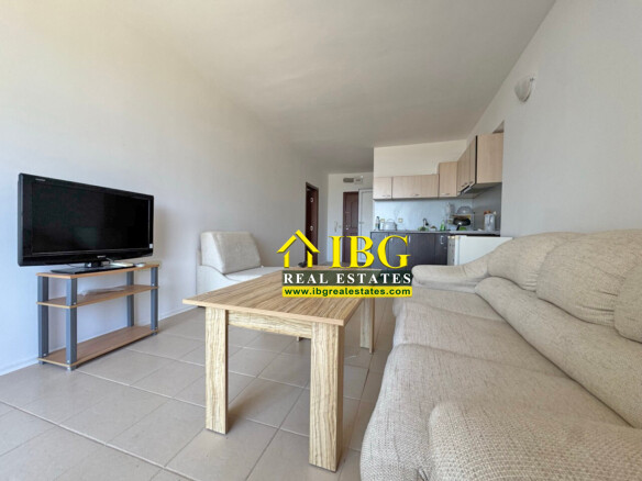 1-Bedroom Apartment with Sea View & 2 Toilets | Global Vill, Sunny Beach