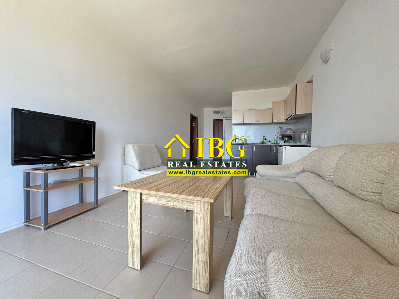1-Bedroom Apartment with Sea View & 2 Toilets | Global Vill, Sunny Beach