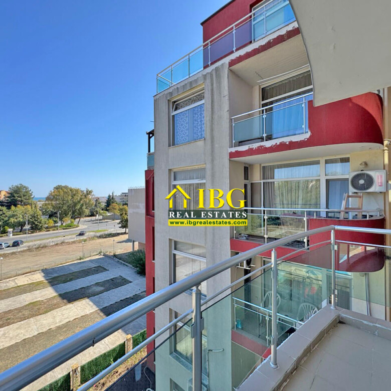 1-Bedroom Apartment with Sea View & 2 Toilets | Global Vill, Sunny Beach