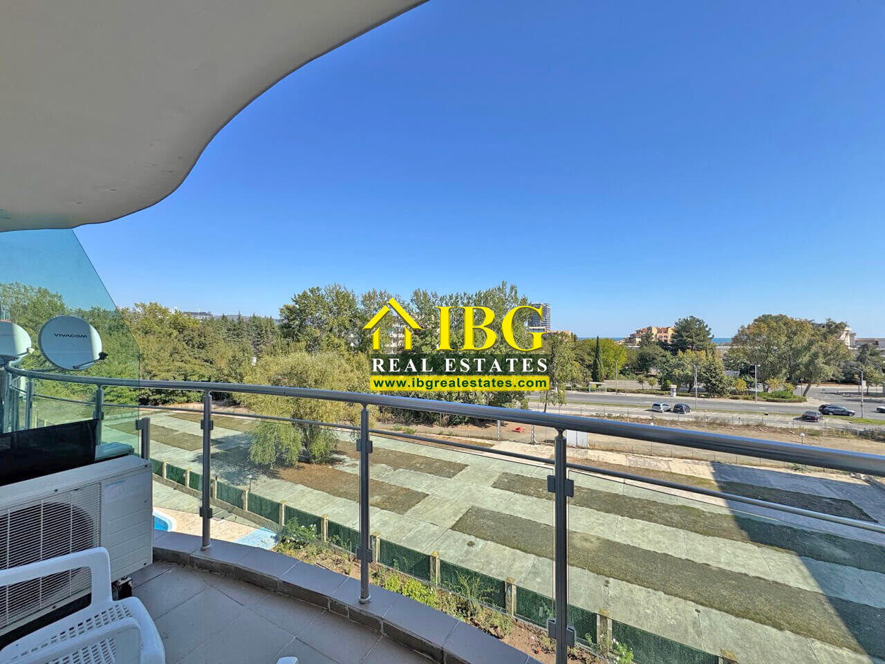 1-Bedroom Apartment with Sea View & 2 Toilets | Global Vill, Sunny Beach