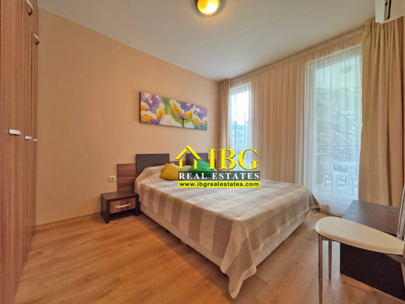 Furnished 1-Bedroom Apartment with City View | Messembria Palace, Sunny Beach