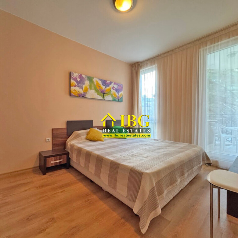Furnished 1-Bedroom Apartment with City View | Messembria Palace, Sunny Beach