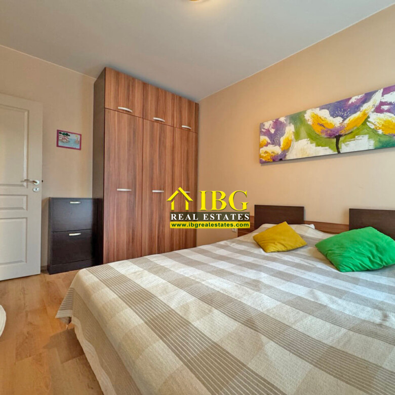 Furnished 1-Bedroom Apartment with City View | Messembria Palace, Sunny Beach