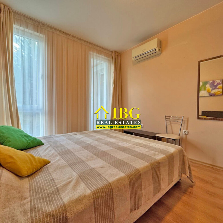 Furnished 1-Bedroom Apartment with City View | Messembria Palace, Sunny Beach