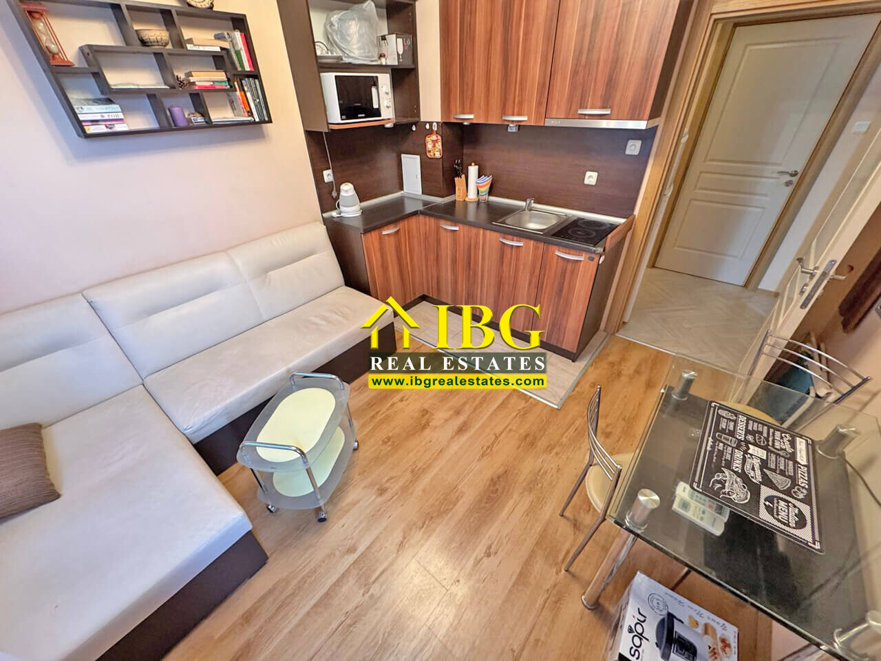 Furnished 1-Bedroom Apartment with City View | Messembria Palace, Sunny Beach