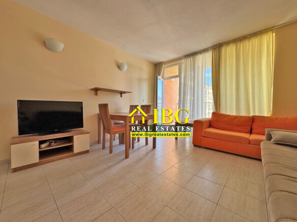Furnished 1-Bedroom Apartment with Pool View | Polo Resort, Sunny Beach