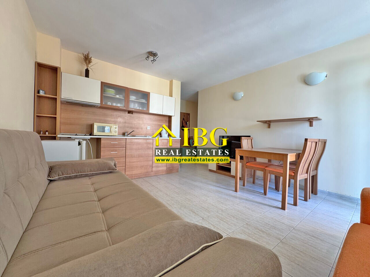 Furnished 1-Bedroom Apartment with Pool View | Polo Resort, Sunny Beach