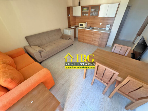 Furnished 1-Bedroom Apartment with Pool View | Polo Resort, Sunny Beach