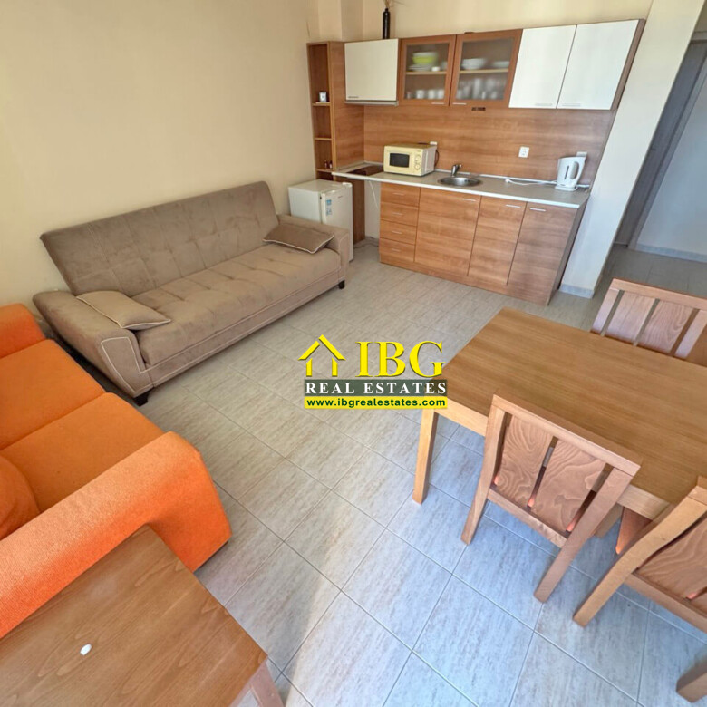 Furnished 1-Bedroom Apartment with Pool View | Polo Resort, Sunny Beach