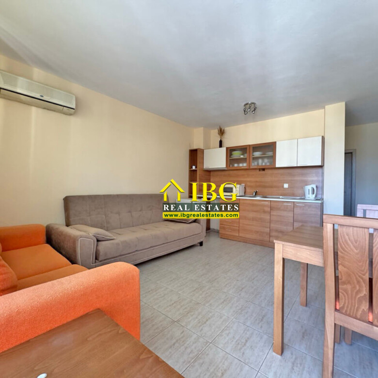 Furnished 1-Bedroom Apartment with Pool View | Polo Resort, Sunny Beach