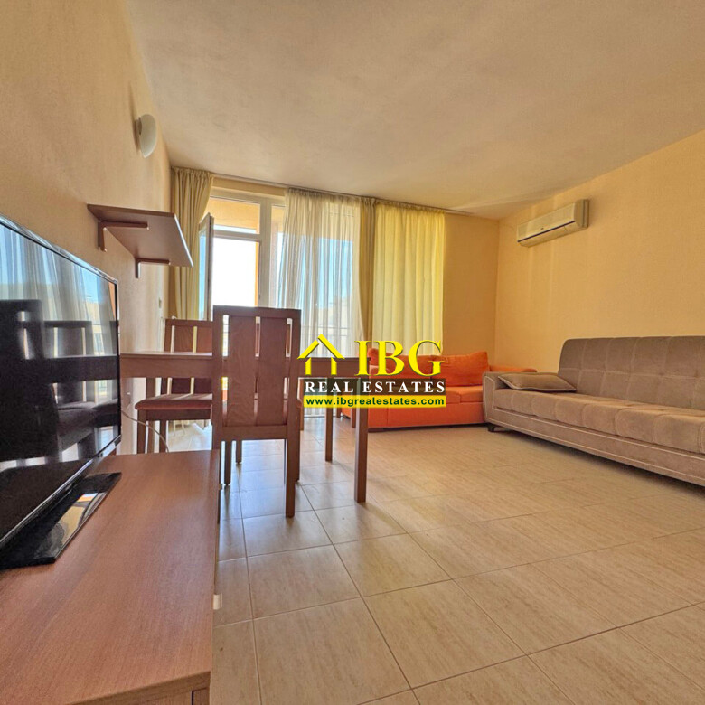 Furnished 1-Bedroom Apartment with Pool View | Polo Resort, Sunny Beach