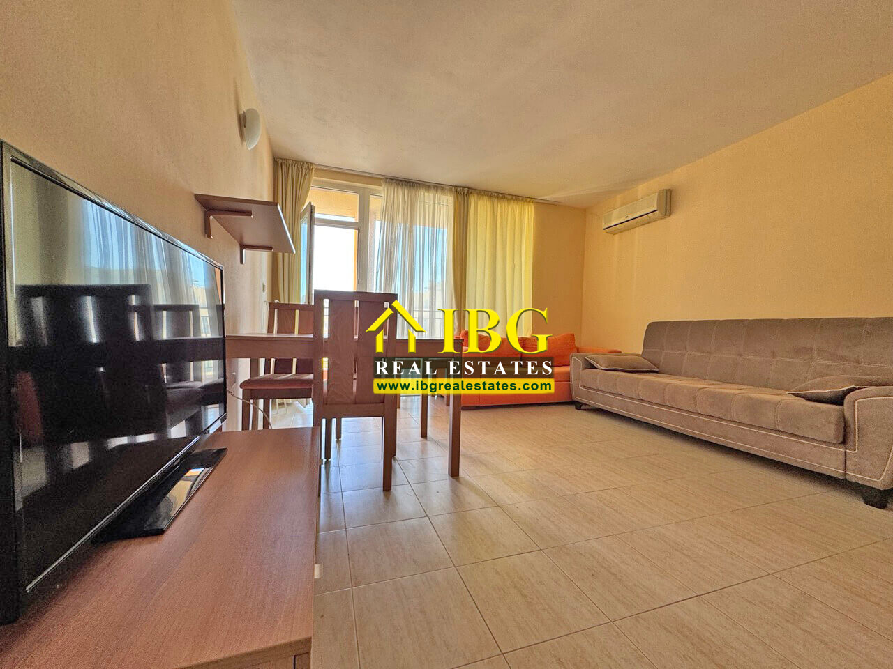 Furnished 1-Bedroom Apartment with Pool View | Polo Resort, Sunny Beach