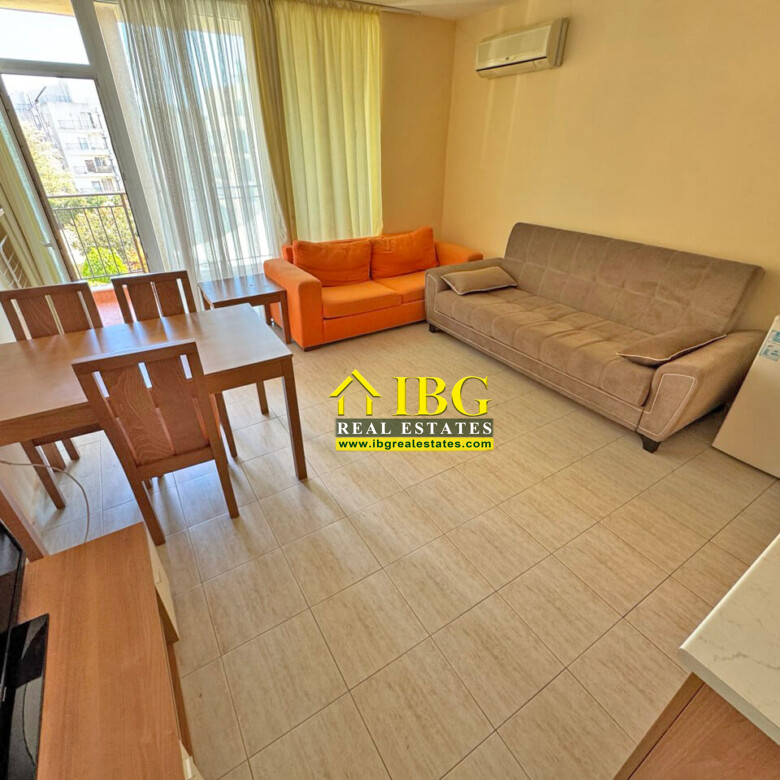 Furnished 1-Bedroom Apartment with Pool View | Polo Resort, Sunny Beach