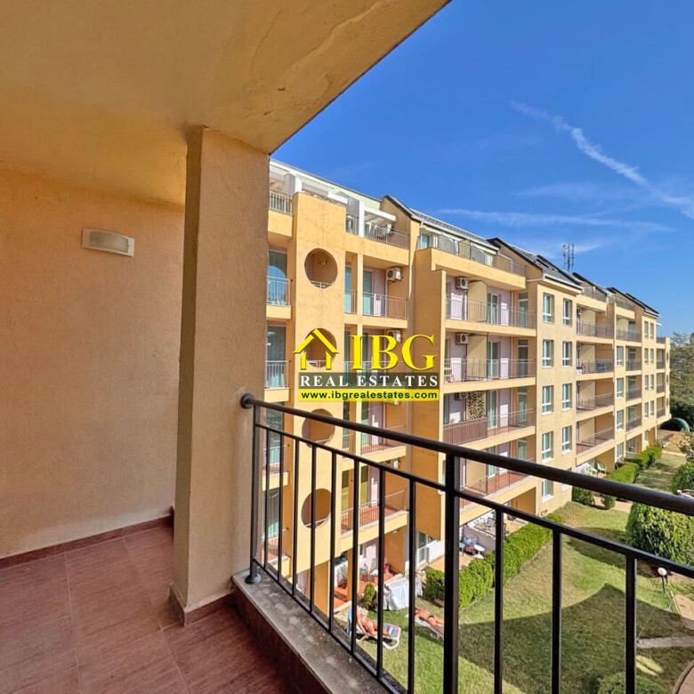 Furnished 1-Bedroom Apartment with Pool View | Polo Resort, Sunny Beach