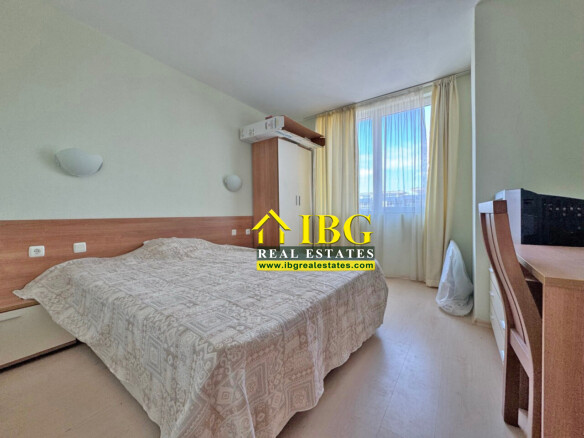 Furnished 1-Bedroom Apartment with Pool View | Polo Resort, Sunny Beach