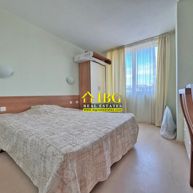 Furnished 1-Bedroom Apartment with Pool View | Polo Resort, Sunny Beach