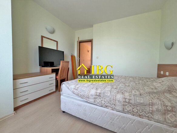 Furnished 1-Bedroom Apartment with Pool View | Polo Resort, Sunny Beach