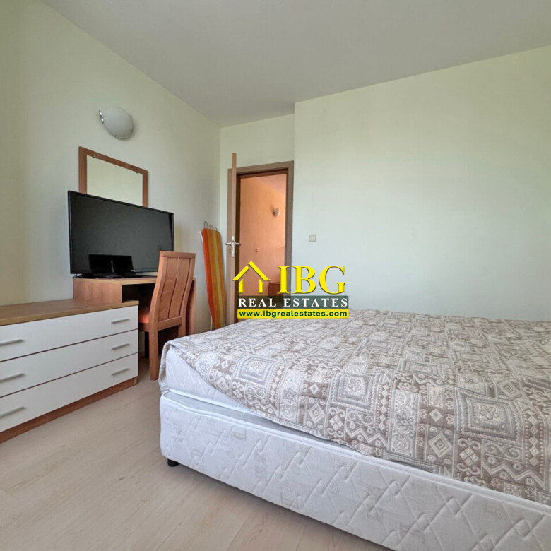 Furnished 1-Bedroom Apartment with Pool View | Polo Resort, Sunny Beach