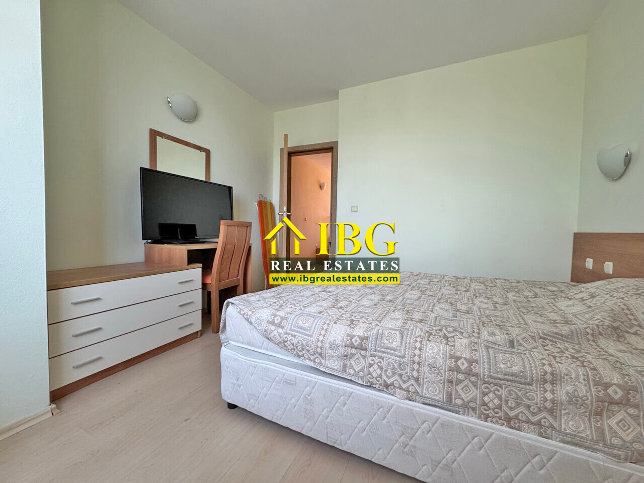 Furnished 1-Bedroom Apartment with Pool View | Polo Resort, Sunny Beach
