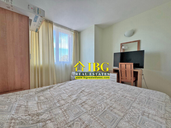 Furnished 1-Bedroom Apartment with Pool View | Polo Resort, Sunny Beach
