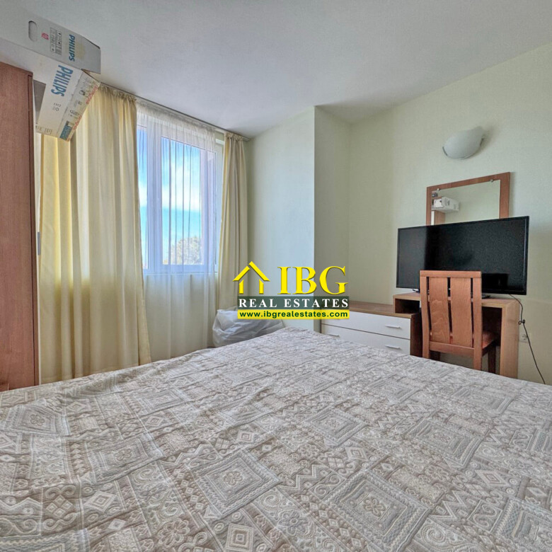 Furnished 1-Bedroom Apartment with Pool View | Polo Resort, Sunny Beach