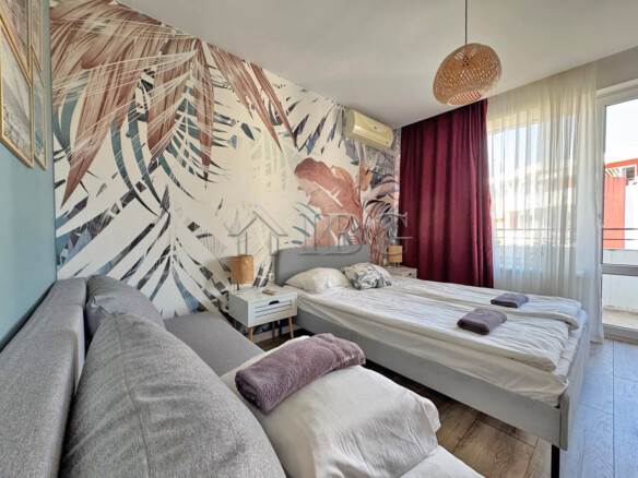 Furnished 1-Bedroom Apartment with Sea View | Privilege Fort Beach, Elenite