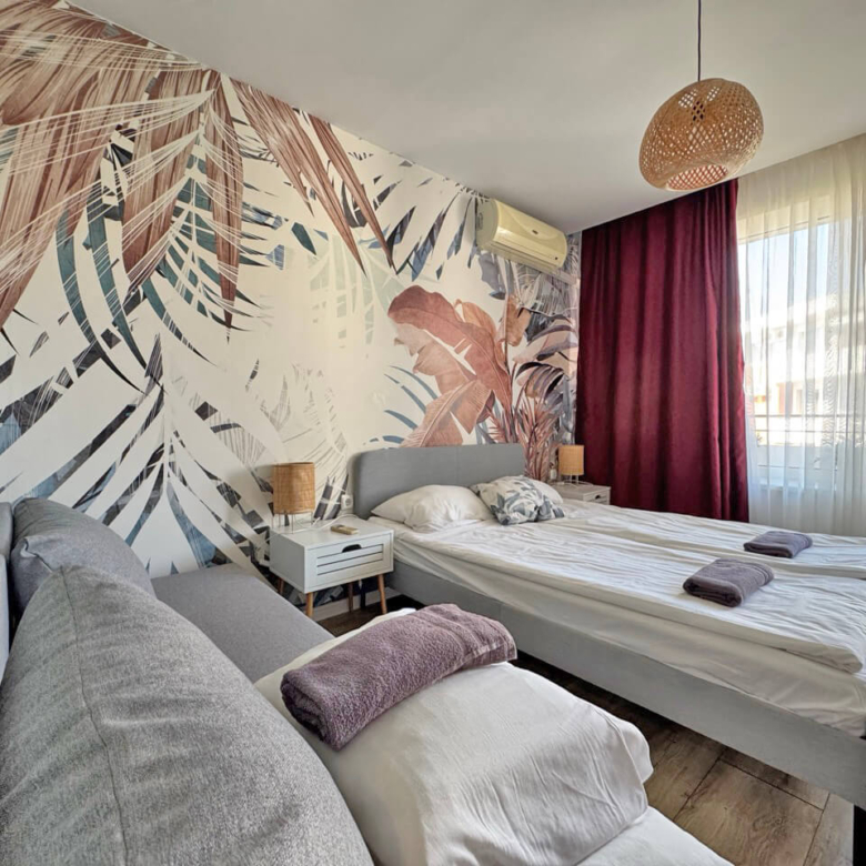 Furnished 1-Bedroom Apartment with Sea View | Privilege Fort Beach, Elenite