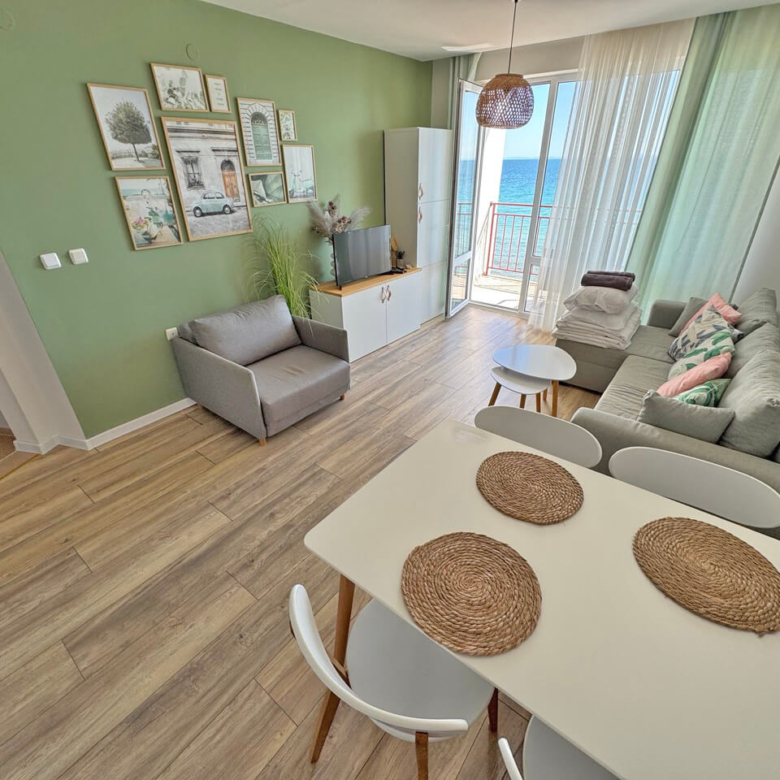 Furnished 1-Bedroom Apartment with Sea View | Privilege Fort Beach, Elenite