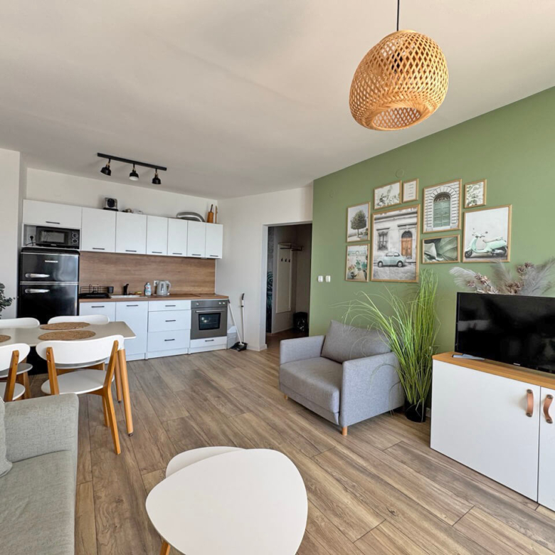 Furnished 1-Bedroom Apartment with Sea View | Privilege Fort Beach, Elenite