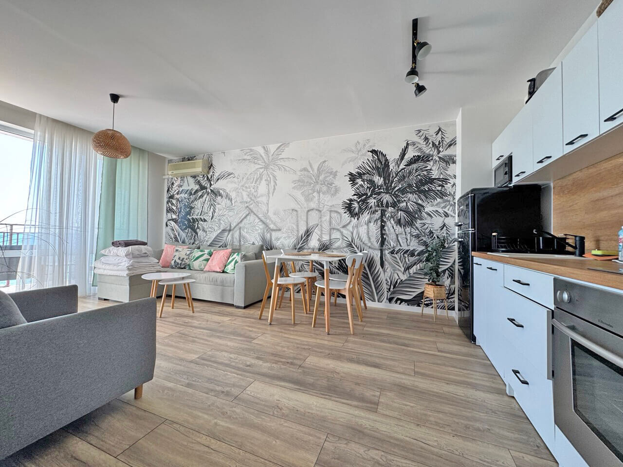 Furnished 1-Bedroom Apartment with Sea View | Privilege Fort Beach, Elenite