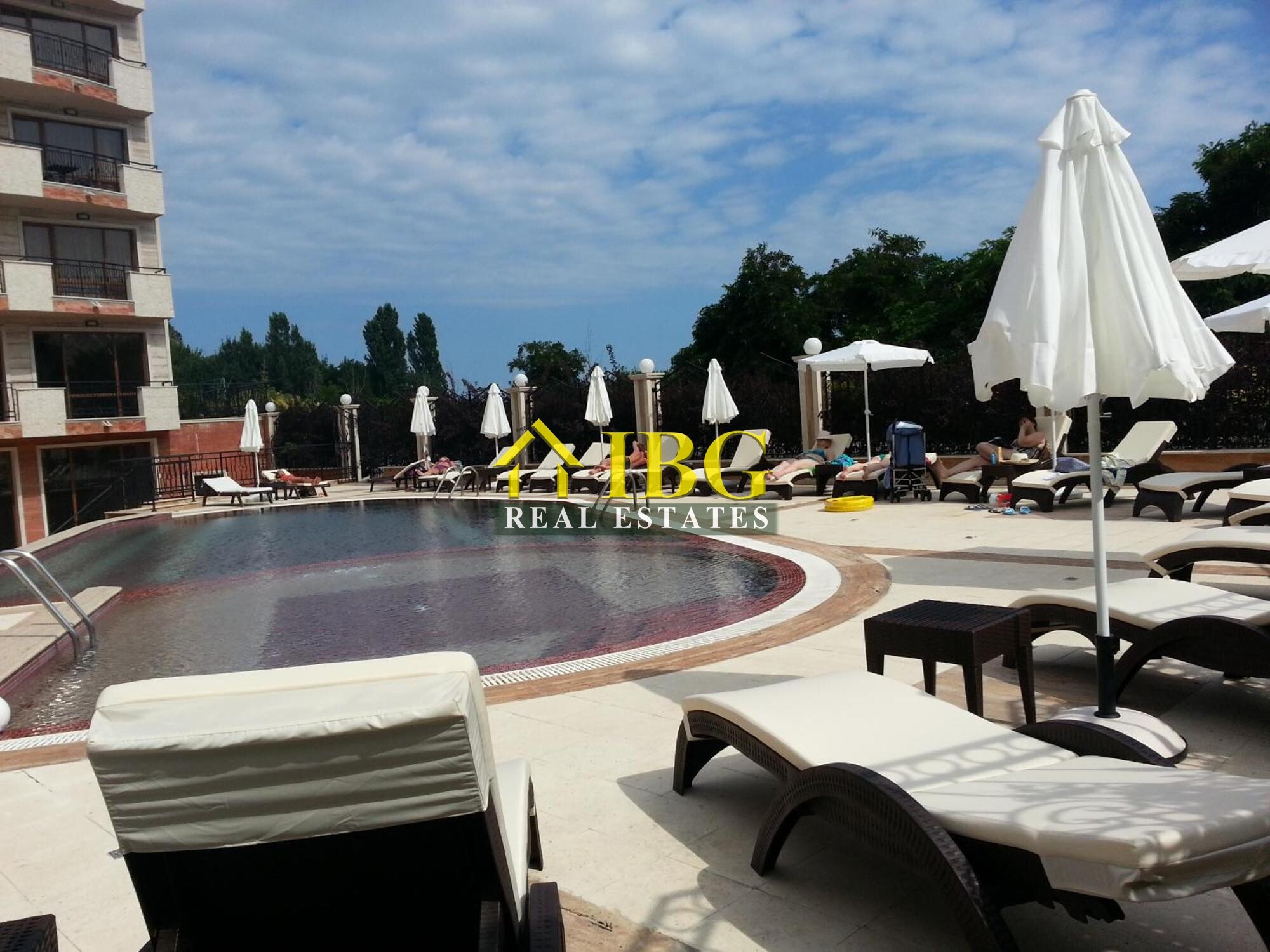 Furnished Apartment with 2 Bedrooms, 2 Balconies | River Park, Sunny Beach – Near Cacao Beach