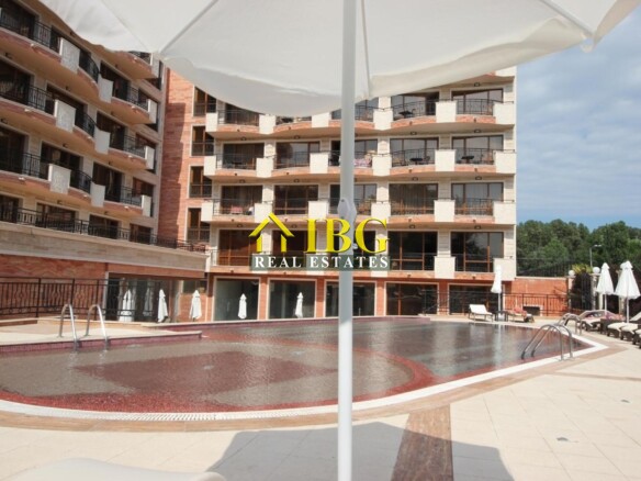 Furnished Apartment with 2 Bedrooms, 2 Balconies | River Park, Sunny Beach – Near Cacao Beach