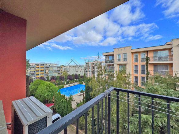 Furnished Studio with balcony | Sunny View Central, Sunny Beach
