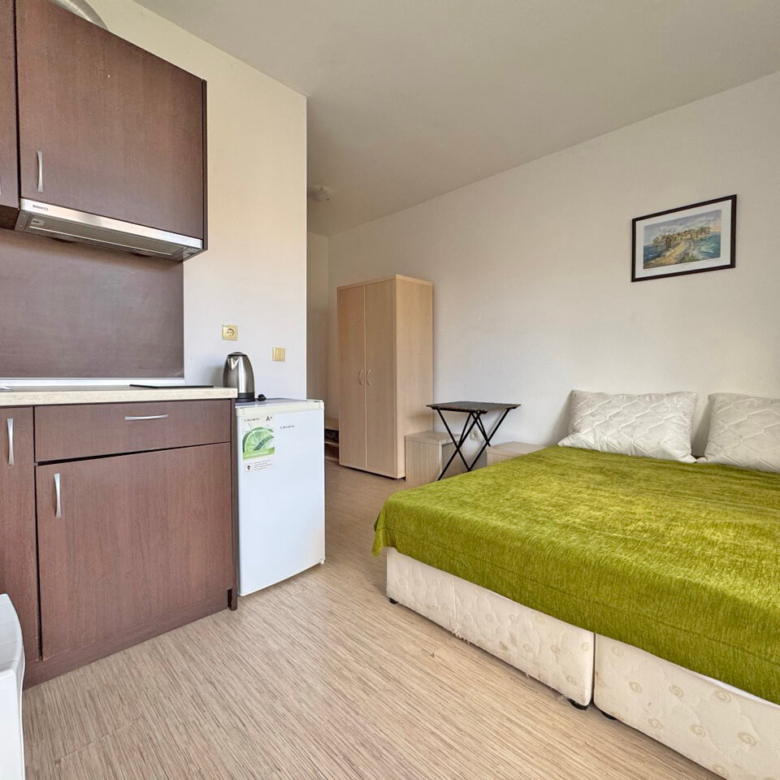 Furnished Studio with balcony | Sunny View Central, Sunny Beach
