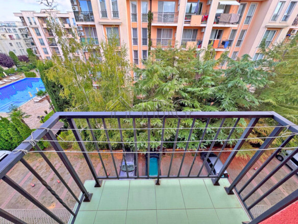Furnished Studio with balcony | Sunny View Central, Sunny Beach