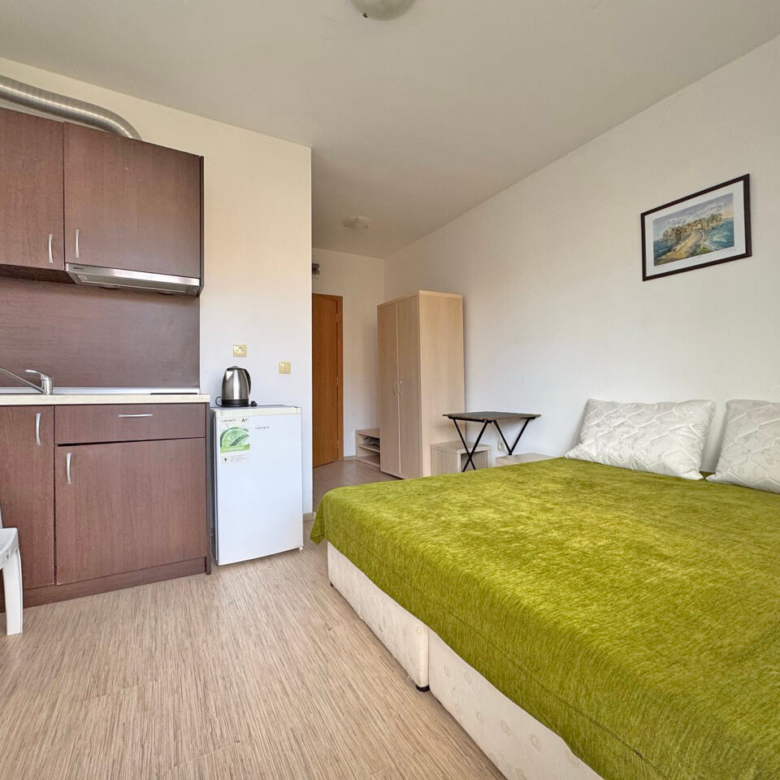 Furnished Studio with balcony | Sunny View Central, Sunny Beach