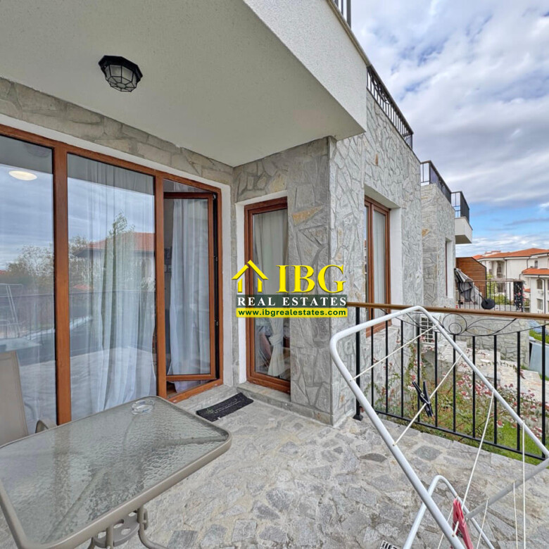 Furnished 1-Bedroom Apartment with Garden View | Vineyards Panorama, Aheloy