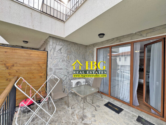 Furnished 1-Bedroom Apartment with Garden View | Vineyards Panorama, Aheloy